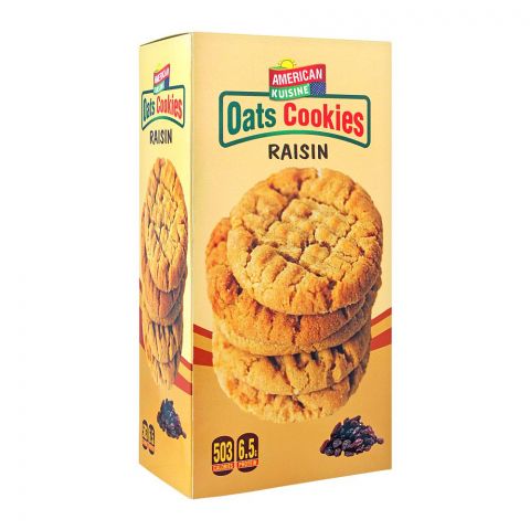 American Kuisine Oats Cookies, Raisin, 176g