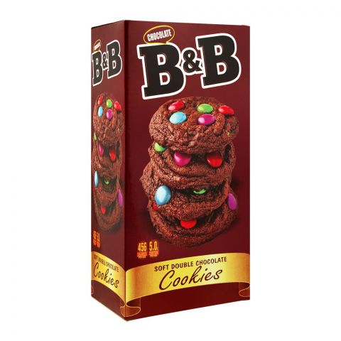 B&B Soft Double Chocolate Cookies, 176g