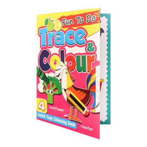 Fun To Do Trace & Colour Book - 4