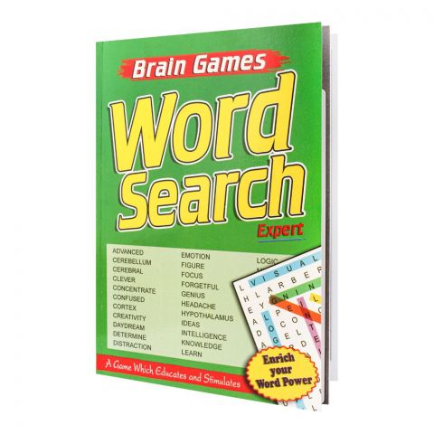 Mind To Mind Brain Games: Word Search Expert Book