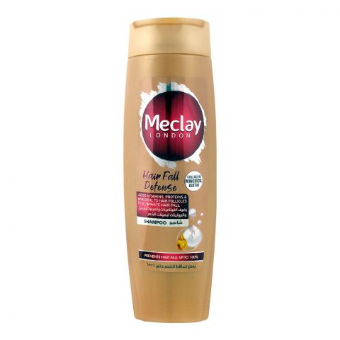 Meclay London Collagen Minoxidil Biotin Hair Fall Defense Shampoo, 185ml