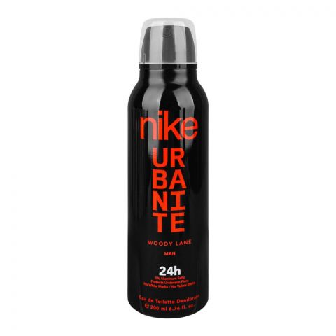 Nike Urbanite Woody Lane Deodorant Spray, Eau de Toilette, 24 Hours Lasting, For Men's, 200ml