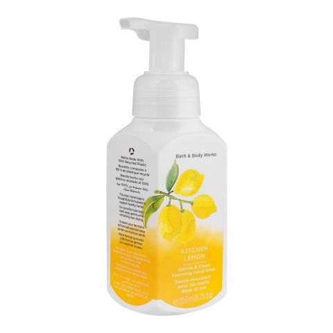 Bath & Body Works Kitchen Lemon Gentle & Clean Foaming Hand Soap, 259ml