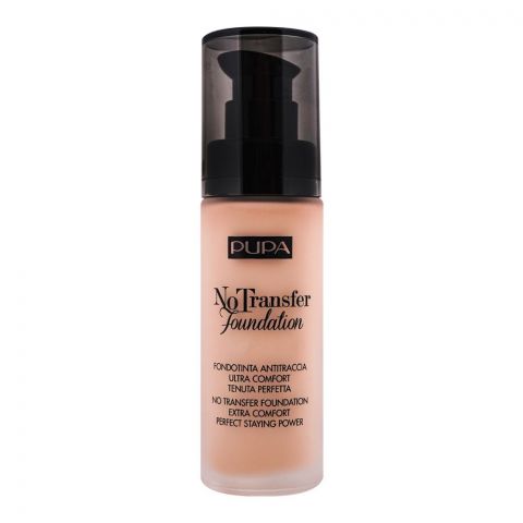 Pupa Milano Perfect Staying Power No Transfer Foundation, 100 Porcelain