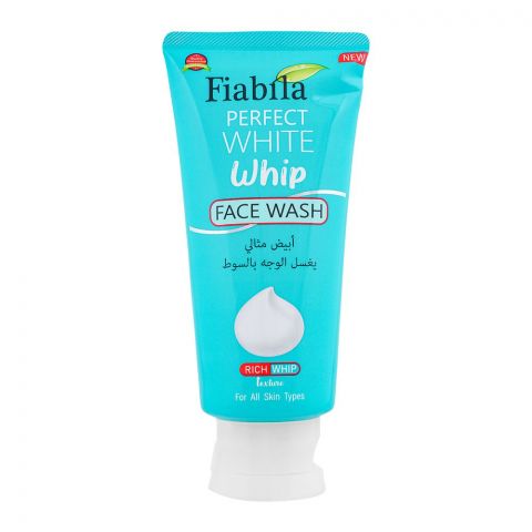 Fiabila Perfect White Whip Face Wash, All Skin Types, 100ml