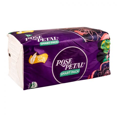 Rose Petal Ultra Soft Tissues Smart Pack, 550-Pack