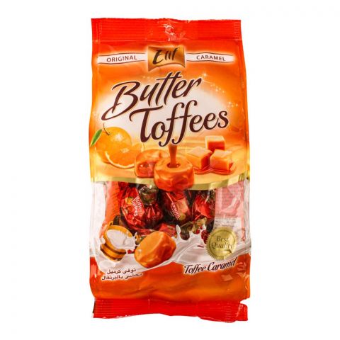 Elif Butter Toffees Caramel With Orange, 225g