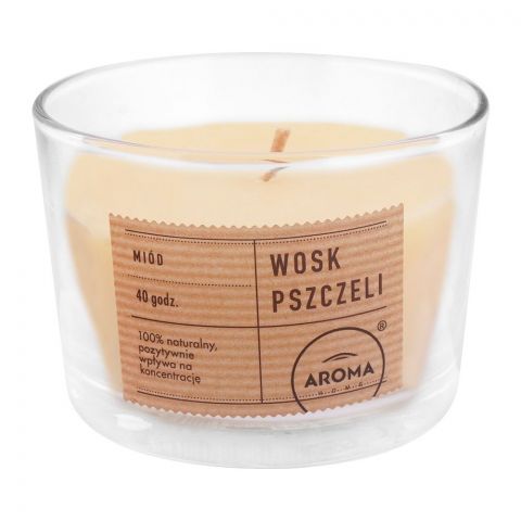 Aroma Home Honey Scented Candle, 115gms