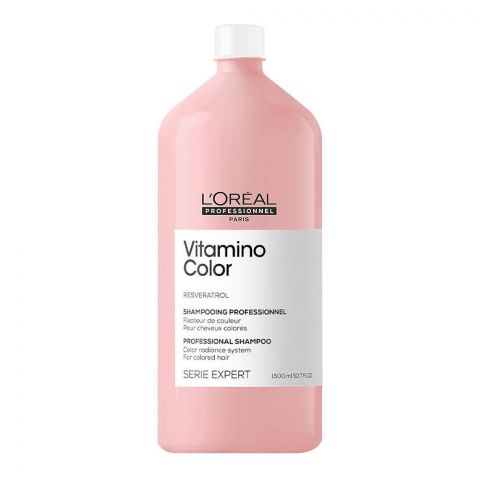 L'Oreal Professionnel Serie Expert Resveratrol Vitamino Color Professional Shampoo, 1500ml