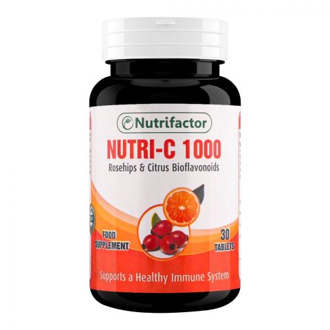 Nutrifactor Nutri-C 1000 Food Supplement, 30 Tablets