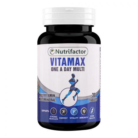 Nutrifactor Vitamax One A Day Multivitamin Food Supplement, 30 Tablets