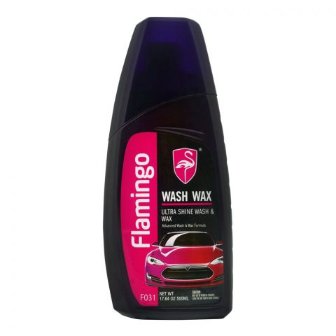 Flamingo Ultra Shine Wash Wax 500ml F031
