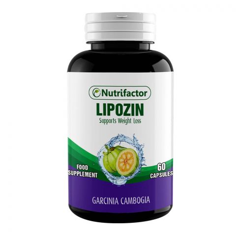 Nutrifactor Lipozin Weight Loss Food Supplement, 60 Capsules
