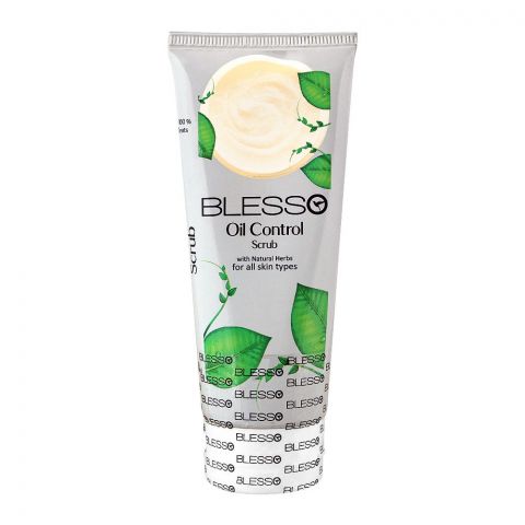 Blesso Oil Control Scrub, All Skin Types, 150ml