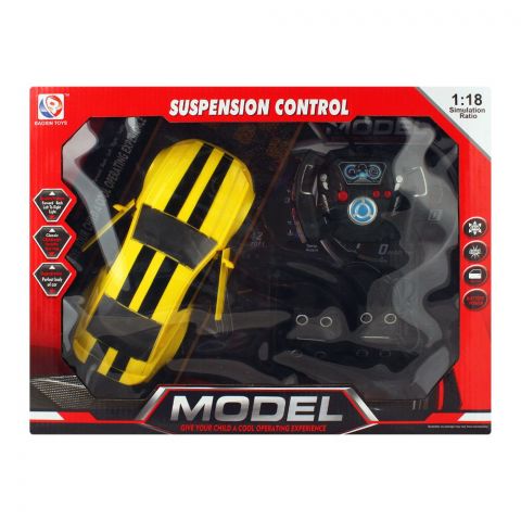 Style Toys R/C Car WCH Accelerator, Yellow, 4090-1842