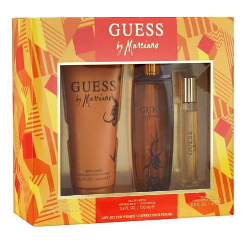 Guess By Marciano For Women Set EDP 100ml +Body Lotion 200ml +Travel Spray 15ml