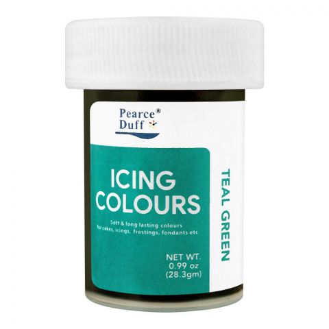 Pearce Duff Icing Colour, Teal Green, 28.3g