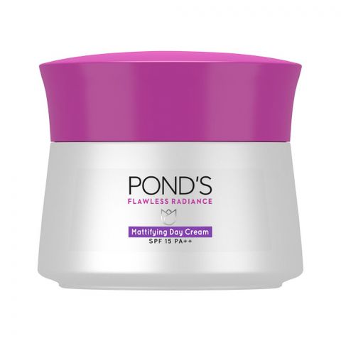 Pond's Flawless Radiance Even Tone Glow Mattifying Day Cream, SPA 15 PA++, 50g