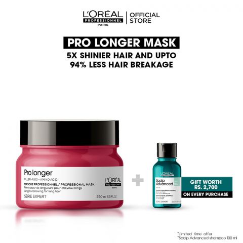 L'Oreal Professionnel Serie Expert Filler-A100 + Amino Acid Pro Longer Professional Hair Masque 250ml