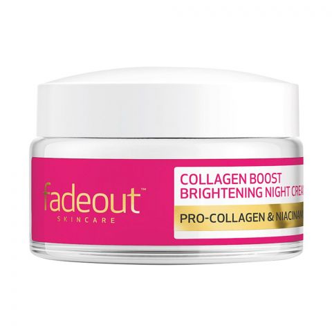 Fade Out Collagen Boost Whitening Night Cream, 50ml