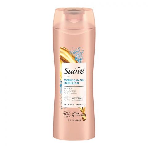Suave Keratin Infusion Dry+Dull Hair Shine Shampoo, 443ml