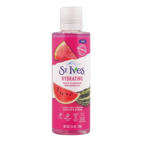 St.Ives Hydrating Watermelon Daily Cleanser, 189g