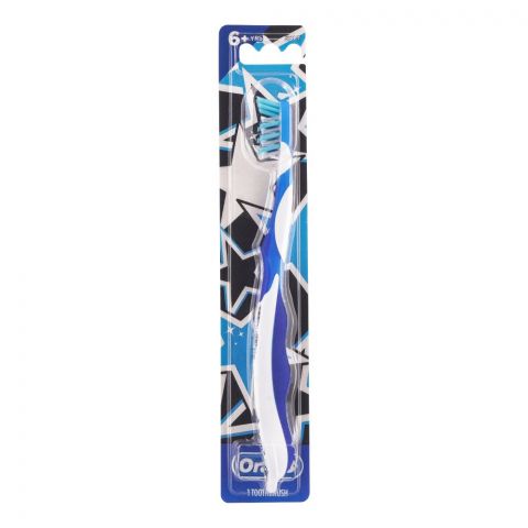 Oral-B Cross Action 6+ Toothbrush 1's Soft, Dark Blue