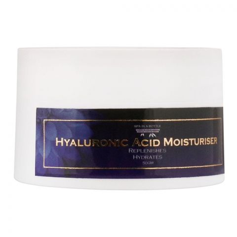 Spa In A Bottle Hyaluronic Acid Moisturiser Cream, 50ml