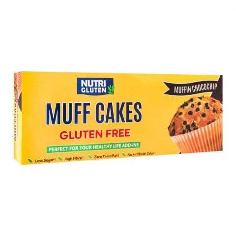 Nutri Gluten Muffin Chocochip Cakes, Gluten Free, 100g