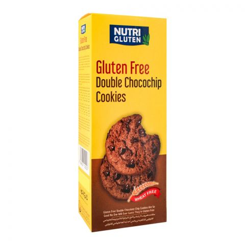 Nutri Gluten Double Chocochip Cookies, Wheat Free, Gluten Free, 100g