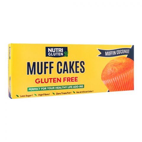 Nutri Gluten Muffin Coconut Cakes, Gluten Free, 100g
