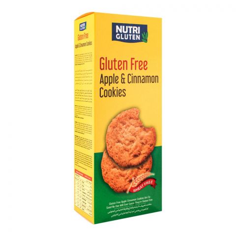 Nutri Gluten Apple & Cinnamon Cookies, Wheat Free, Gluten Free, 100g