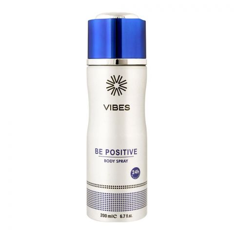 Hemani Vibes Be Positive Body Spray, 200ml