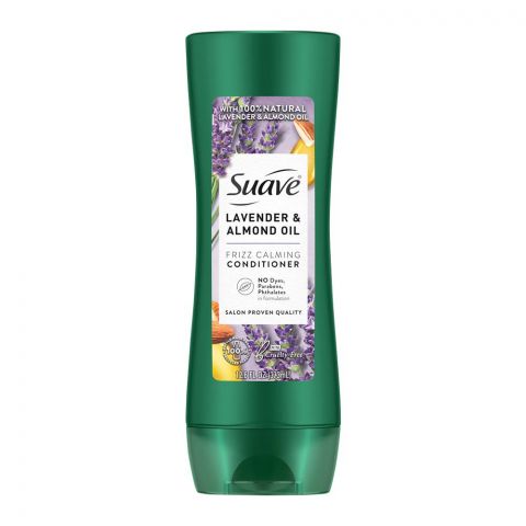Suave Lavender + Almond Oil Frizz Calming Conditioner, 373ml