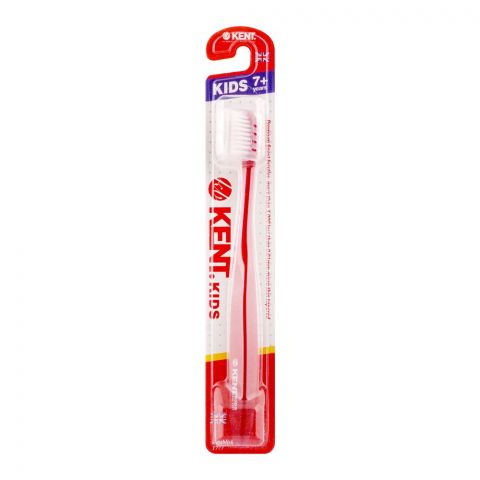 Kent Kids Premium Finest Toothbrush 7+ Years, Red