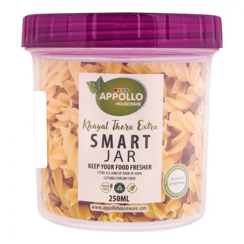Appollo Smart Jar, Purple, 250ml