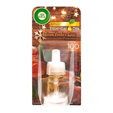 Airwick Plug In Electrical Warm Amber Rose Refill, 19ml