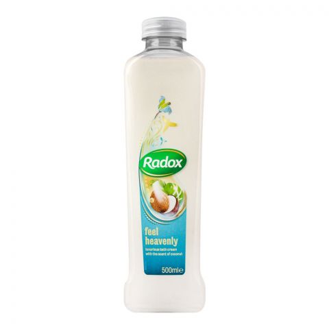 Radox Feel Heavenly Luxurious Coconut Scent Bath Cream, 500ml