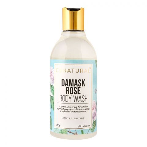 CoNatural Damask Rose Body Wash, 325g