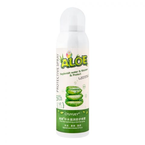 O'uyuey Aloe Replenish Water & Moisten & Protect Protective Spray, 220ml