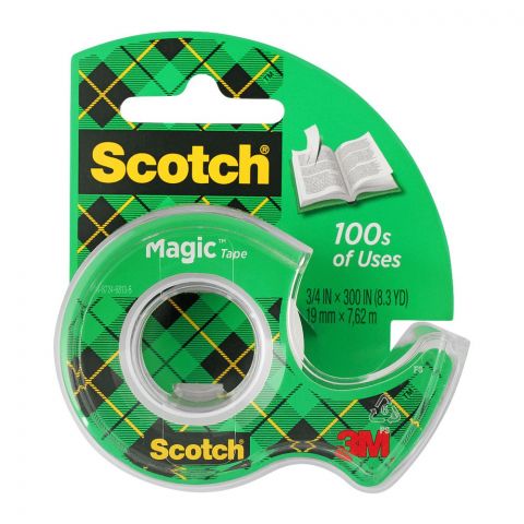 Scotch Magic Green Tape, 3/4 19mm