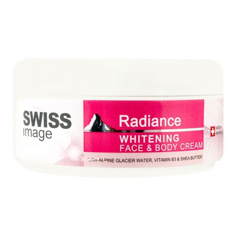 Swiss Image Radiance Whitening Face & Body Cream, 200ml