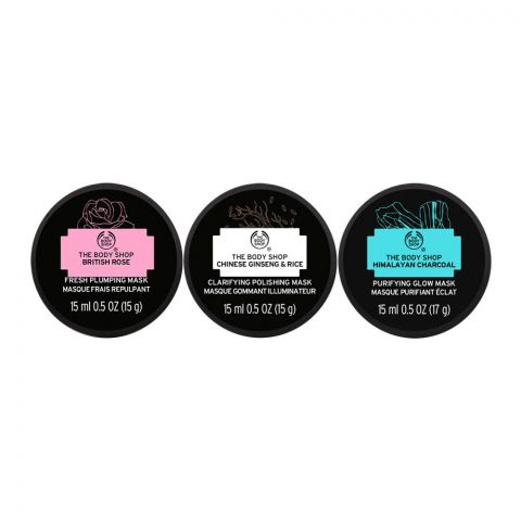 The Body Shop Pamper Me Please Face Mask Kit, 17229