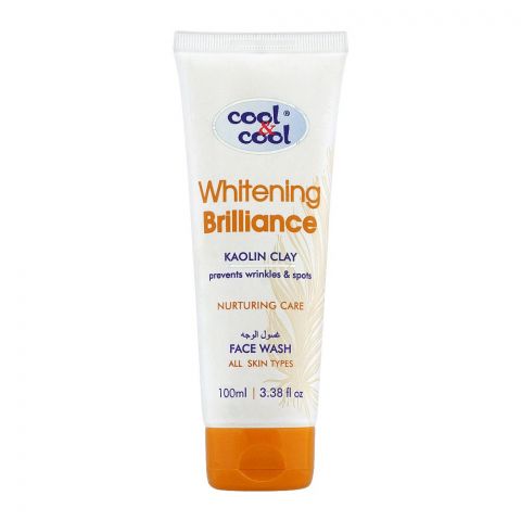 Cool & Cool Whitening Brilliance Nourishing Care Face Wash, 100ml
