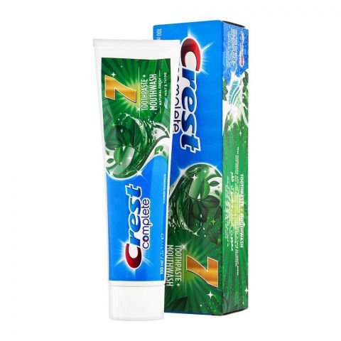 Crest Complete 7 Mint+Thyme Toothpaste+Mouthwash, 100ml