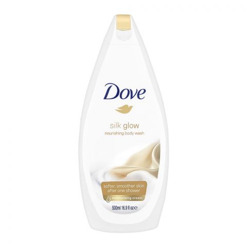Dove Nourishing Silk Glow Nourishing Body Wash, 500ml
