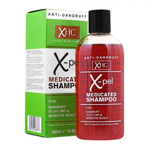 Xhc X-Pel Medicated Shampoo, 300ml