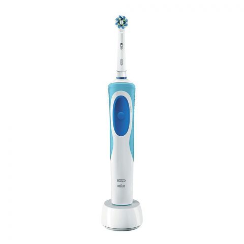 Braun Oral-B Vitality 2D Action Cross Action Rechargeable Toothbrush, Blue, D12.513