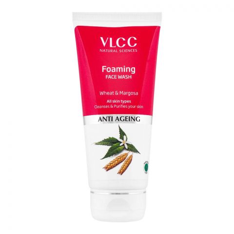 VLCC Natural Sciences Anti Ageing All Skin Types Foaming Face Wash, 100ml