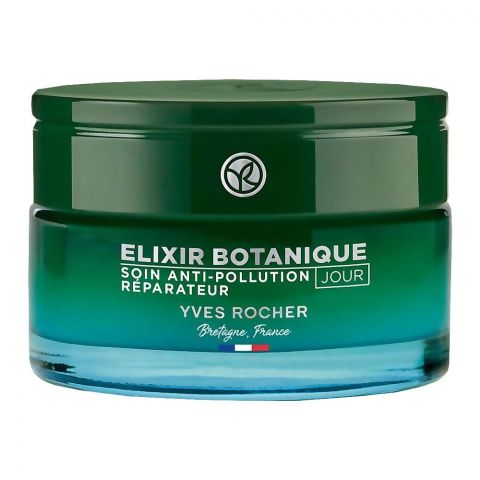 Yves Rocher Elixir Botanique Repairing Anti-Pollution Care Day Cream, For All Skin Types, 50ml